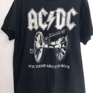 AC/DC Black Cotton Tee